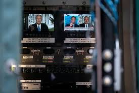 Sublimez votre intérieur avec notre sélection d'étagères murales design ainsi que nos photo miliboo lot de 7 étagères design blanches modulables klik xl. On 60 Minutes Trump And Biden Offer Sharply Divergent Visions The New York Times