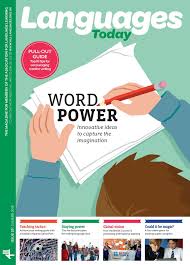 I could also see this being a great cover. Languages Today Summer 2018 E Publication Association For Language Learning