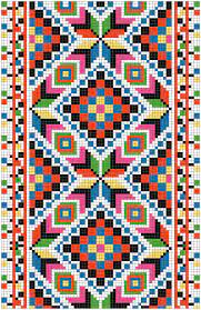 Схеми вишивки хрестом і бісером можна скачати безкоштовно і без реєстрації на нашому сайті. Bezkoshtovna Shema Dlya Vishivki Hrestikom Ornament 47