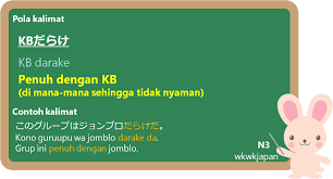 Maybe you would like to learn more about one of these? ã ã‚‰ã' Darake Dalam Bahasa Jepang Belajar Bahasa Jepang Online Wkwkjapan