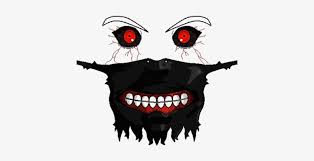 Roblox notifier on twitter new face accessory ancient. Kaneki Ken Mask Png T Shirt Ghoul Roblox 420x420 Png Download Pngkit