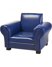 Trouvez fauteuil bleu dans meubles | achetez ou vendez des meubles de qualité neufs ou usagés à québec. Fauteuil Enfant Confortable En Simili Cuir Saul Bleu 25113bu