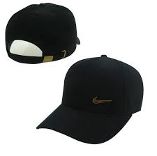 Men S Women S Unisex Nike Swoosh Gold Metal Iconic Logo Strap Back Baseball Adjustable Hat Black Adidas Baseball Cap Jordan Baseball Cap Baseball Cap