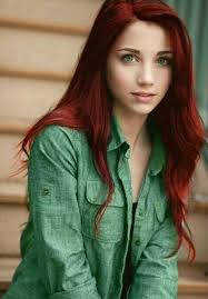 Harper Shay My Main Character Her Cherry Red Hair Compliments Her Emerald Green Eyes Dyed Red Hair Best Red Hair Dye Girl With Brown Hair