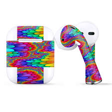 Trippy hippie tie dye, canton, georgia. Protective Skin Wrap For Apple Airpods Vinyl Sticker Cover Decal Trippy Hippie 2 Walmart Com Walmart Com
