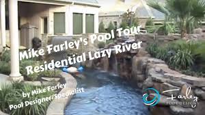 A family owned & operated cabin rental business. Mike Farley S Pool Tour Residential Lazy River Youtube