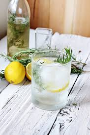 Sweet potato lemonade vodka drink. Rosemary And Lemon Vodka Fizz Dora S Dish