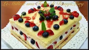 Et voilà, la crema di ricotta è pronta: Pan Di Spagna Con Crema Di Ricotta E Fragole