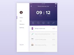 Time Tracking App Tracking App Time Tracker User Interface