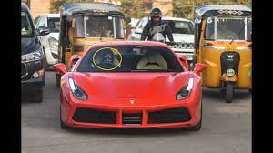 The automotive is priced at rs 1.75 crore. Actor Naga Chaitanya S Ferrari 488 W Vossen Wheels Super Cars In India 2019 Compilation 2 Youtube