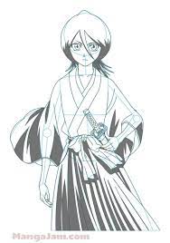 Hey where's a good place to have a anime portrait done? How Draw Rukia Kuchiki Bleach 09 Draw Drawings Bleach