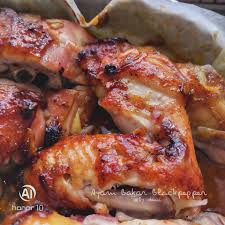 Resepi ayam selama sebulan untuk dimasak setiap hari! Patutlah Cecah 7k Perkongsian Memang Sedap Mudah Resipi Ringkas Ayam Bakar Black Pepper Pa Ma