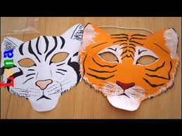 Ausmalbild katze mauz und noch mehr ausmalbilder tiere zum ausdrucken. Tiger Maske Basteln Paper Tiger Mask Diy Kak Sdelat Masku Tigra Iz Bumagi Youtube