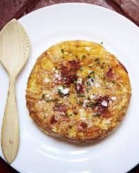Tortilla Aux Pommes De Terre Et A La Sobrassada Pour 2 Personnes Recettes Elle A Table Recette Pomme De Terre Recettes De Cuisine Recette Pomme