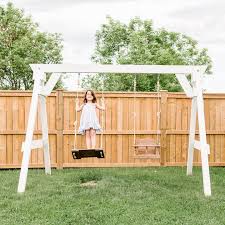 Find the perfect patio furniture & backyard decor at hayneedle, where you can buy online while you explore our room designs and curated looks for tips, ideas & inspiration to help you along the way. Simple Wooden Swing Set Plans Nick Alicia