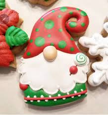 Pin By Abigail Romero On Galletas Decoradas Cute Christmas Cookies Cookie Decorating Royal Iced Cookies
