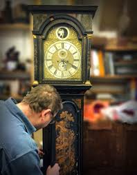 With a porcelain dial, an unsigned brass movement, and the pendulum in a carved wood ogee clock w/wooden movement: How To Set Up A Longcase Grandfather Clock