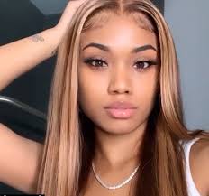 Virgin Only Honey Blonde Human Hair Wig