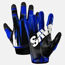 Check spelling or type a new query. Sleefs Savage Blue Football Wide Receiver Gloves Blue Football Arm Sleeve Compression Tights