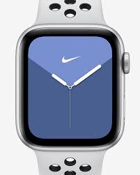 apple watch nike series 5 gps with nike sport band 40mm silver aluminum case