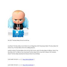 Where to watch like a boss. Watch The Boss Baby 2017 Full Movie Online Free Hd Pdf Docdroid