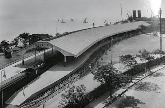 Old Ballard Peir Railway Station Mumbai.