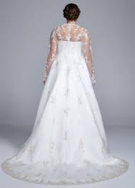 Strapless Satin A Line With Beaded Lace Jacket David S Bridal Beaded Lace Lace Jacket Ceremony Dresses