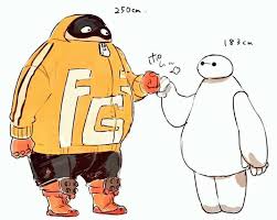 Taishiro toyomitsu, aka the bmi hero: Fatgum And Baymax Anime Funny Anime Fan My Hero Academia Shouto