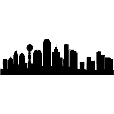 Black And White Skyline Clipart Dallas Skyline Silhouette Medium Vinyl Wall Decal By Wallstickz Clipart Best Clipart Best Dallas Skyline Skyline Silhouette Silhouette Vinyl