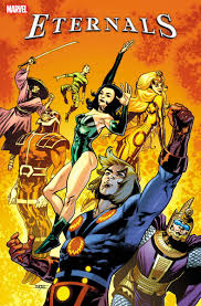 They are described as an offshoot of the evolutionary process that created sentient life on earth. Marvel Entertainment On Twitter Superstar Artists Celebrate The New Eternals Comic Series With Extraordinary Covers Https T Co A6uqgdjivw