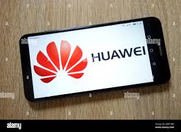 Huawei Y6 2018 smartphone Stock Photo ...