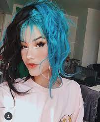 Maybe you would like to learn more about one of these? Pin By Winnie The Pooh On Pretty Girls Split Dyed Hair Half Dyed Hair Half Colored Hair