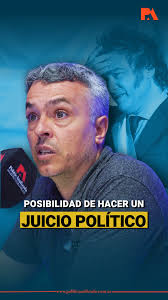 📌 “Milei no irá a juicio político”, El diputado @e.paulon recordó que fue  el primero en presentar un pedido de juicio político contra Javier Milei en  febrero, pero aclaró que hoy no existen los votos ...