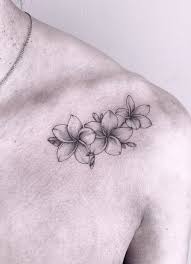 Plumeria, 1st tattoo, and its still not done. Plumeria Tattoos Tattoo Styles Meanings More