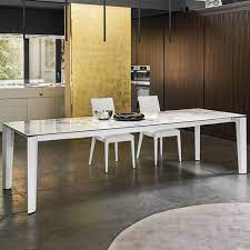 Calligaris have created the action dining table to slot into any contemporary dining area. Abitare Uk Calligaris Delta Extending Dining Table