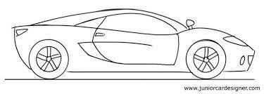 car side car drawings car drawing easy car side view