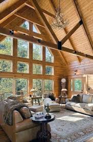 In a typical timber frame construction, the thermal insulation is placed between the joists and then covered with plasterboard. Top 70 Best Vaulted Ceiling Ideas High Vertical Space Designs
