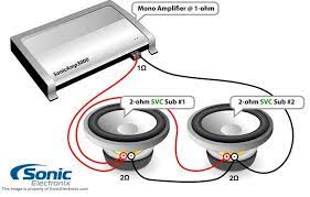 Amplifier 2 channel 2ohm wiring diagram wiring diagram subwoofer. How To Wire Subwoofers In A Car