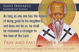 Catholic News World Saint June 28 St Irenaeus Of Lyons Irenaeus Of Lyons Saint Quotes Catholic Catholic Popes