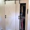 This bypass door track is great for both interior and exterior sliding doors. 1