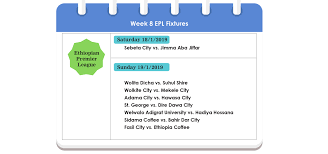 Besides premier league scores you can follow 1000+ football competitions from 90+ countries around the world on. Match Week Eight The Reporter Ethiopia English