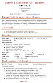 Med tech resume sample inspirational biomedical engineering cv. Lighting Technician Cv Template Tips And Download Cv Plaza
