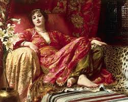 Khorrem Sultan خرم سلطان Of The 1500s Frank Dicksee Portrait Painting Painting