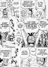 Zoro And Sanji Ft An Angry Usopp And Tricky Helpful Nami One Piece Anime Anime Memes Funny The Pirate King