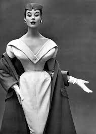 The birth of the icon. Christian Dior Dinner Dress And Coat 1953 The New Look Gets Another Look Hint Fashion Magazine Vintage Couture Christian Dior Haute Couture Vintage Dior