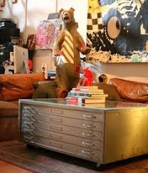 Refinished in glossy white with brushed aluminium hardware and reclaimed timber table top. 46 Best Studio Flat File Cart Ideas In 2021 Flat Files Flat File Cabinet Studio Flat