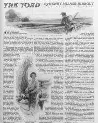 The Toad” by Henry Milner Rideout