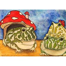 Codie Young On Instagram Pacman Frogs Watercolorfrog Watercolourfrog Watercolorpainting Watercolourpaint Pacman Frog Fairytale Fantasies Drawings