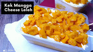 Resepi kek cheese leleh mangga. Kek Mangga Cheese Leleh Sukatan Cawan Dan Gram Youtube