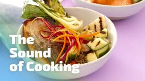Give everything a bit of a mix before pouring over it the freshly boiled water. Crispy Salmon Bulgur Grain Bowl With Grilled Summer Vegetables The Sound Of Cooking Video Youtube